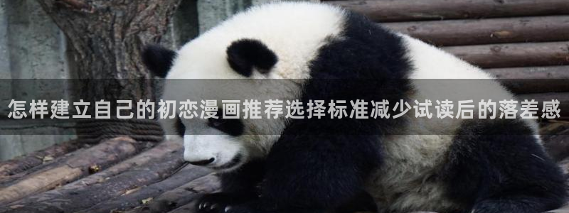 漫画岛在线入口:怎样建立自己的初恋漫画推荐选择标准减少试读后的落差感